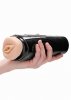 Self lubrication easy grip masturbator xl vaginal - flesh